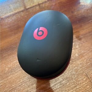 Beats by Dre Black and Red Over-Ear Headphones